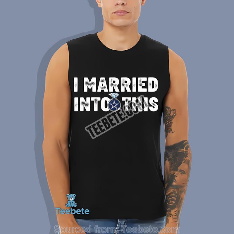 Dallas Cowboys Married Into Funny Tanktop Dallas Cowboys Married Into Funny Tanktop