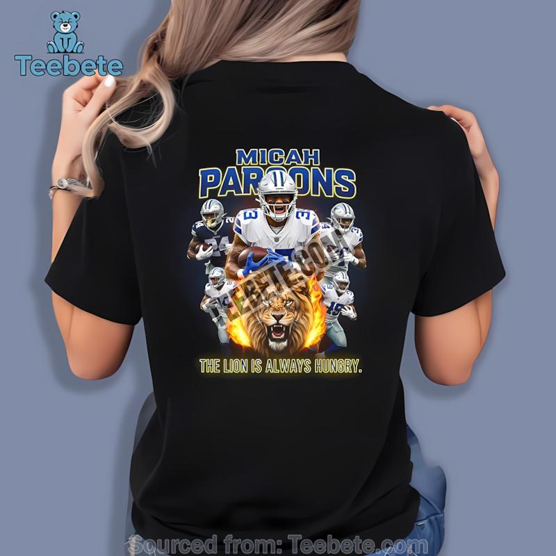 Dallas Cowboys Micah Parsons Lion Theme Sports Art Shirt