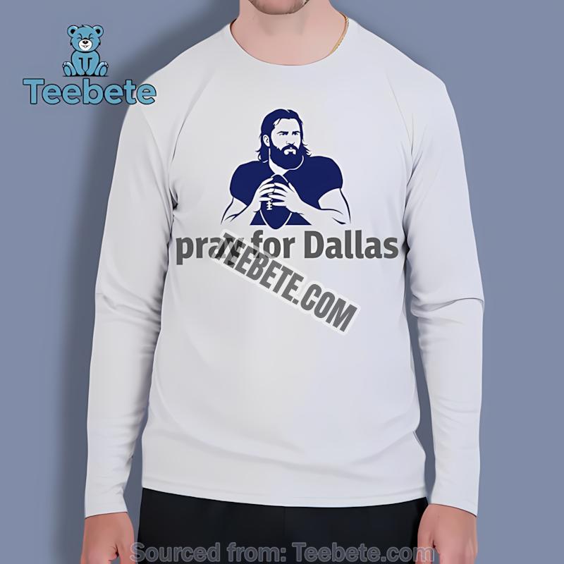 Dallas Cowboys Pray For Dallas Minimalist Football Artwork Long Sleeve Classic Dallas Cowboys Pray For Dallas Minimalist Football Artwork Long Sleeve Classic