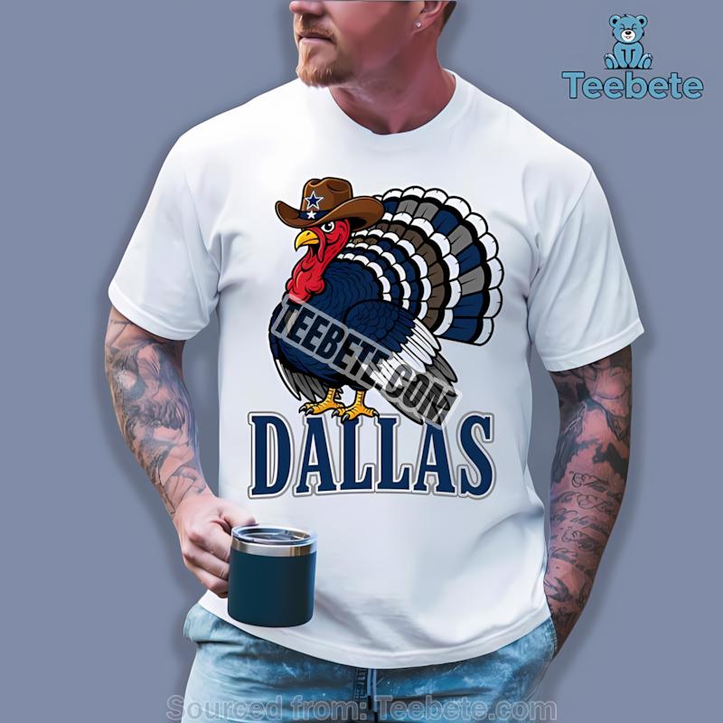 Dallas Cowboys Turkey Mascot Football Fan Shirt
