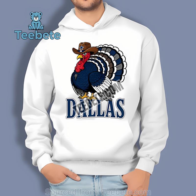 Dallas Cowboys Turkey Mascot Football Fan Hoodie Dallas Cowboys Turkey Mascot Football Fan Hoodie