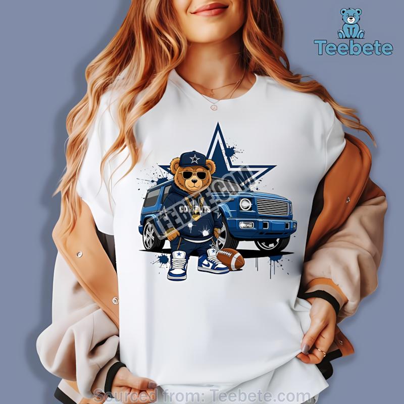 Dallas Cowboys Urban Bear Art Shirt