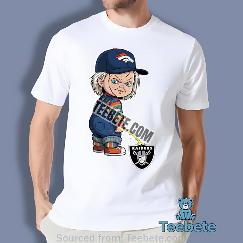 Denver Broncos Chucky Raiders Rivalry Shirt