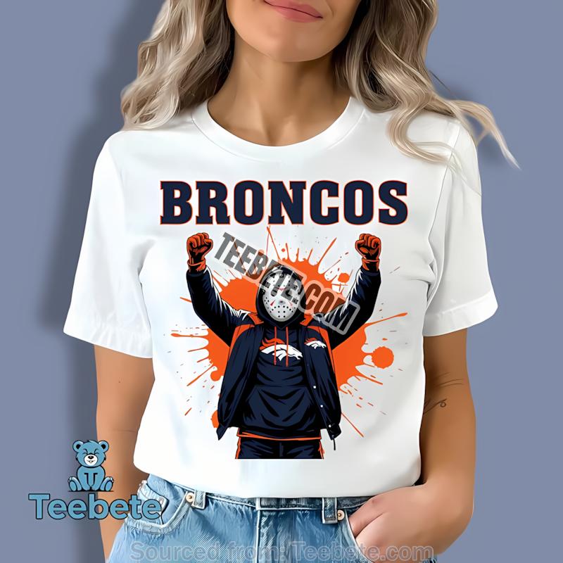 Denver Broncos Jason Voorhees Street Halloween Shirt