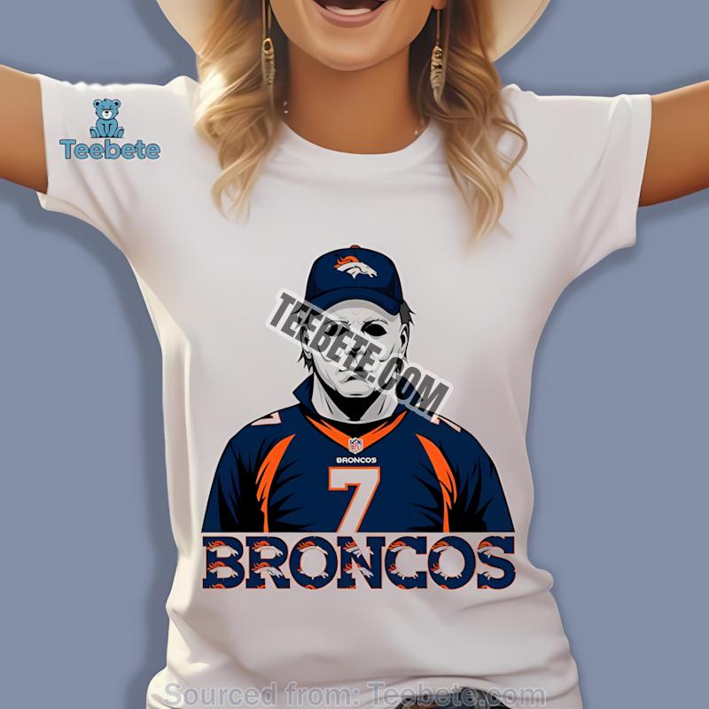 Denver Broncos Leatherface Raiders Rivalry Shirt