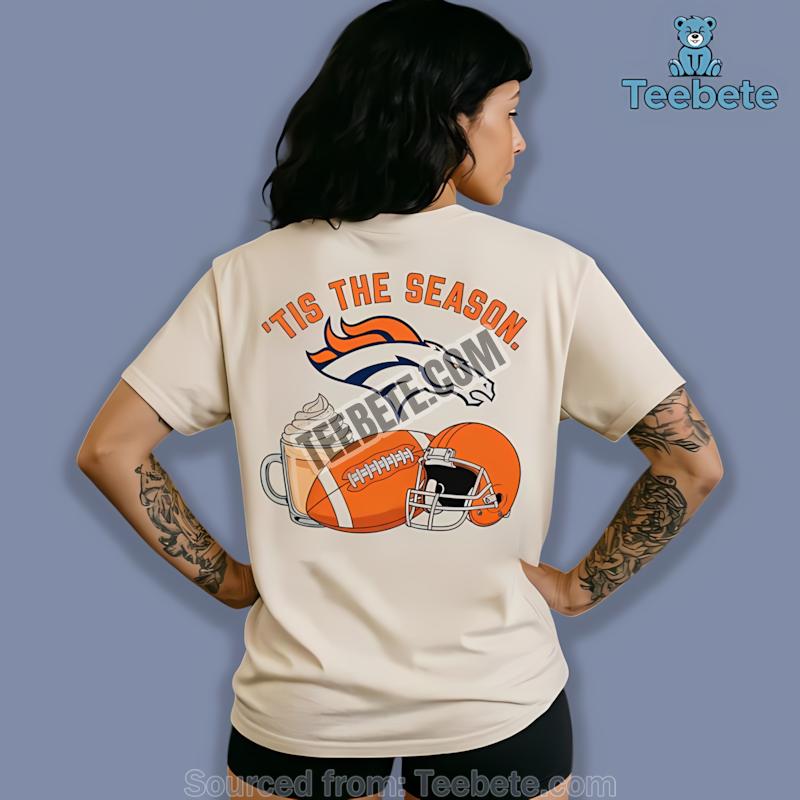 Denver Broncos Pumpkin Spice Fall Football Shirt
