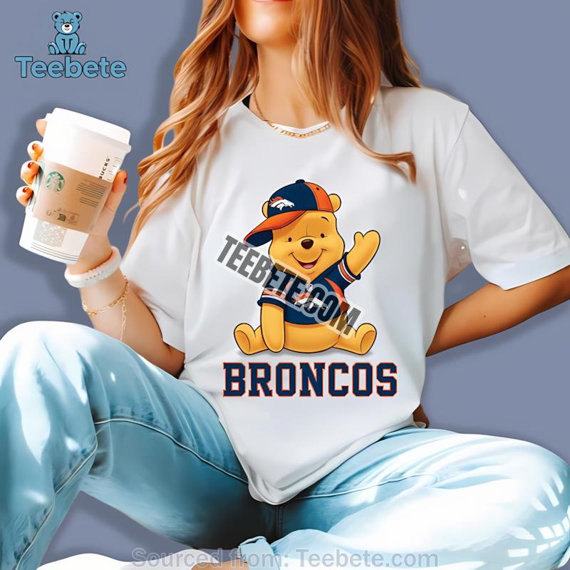 Denver Broncos Winnie The Pooh Football Team Spirit Shirt