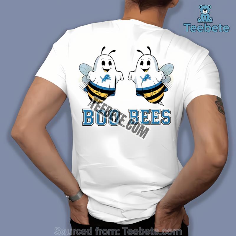 Detroit Lions Bluey Vampire Halloween Shirt