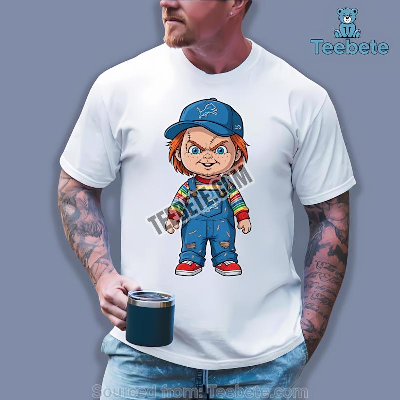Detroit Lions Chucky Killer Halloween Shirt
