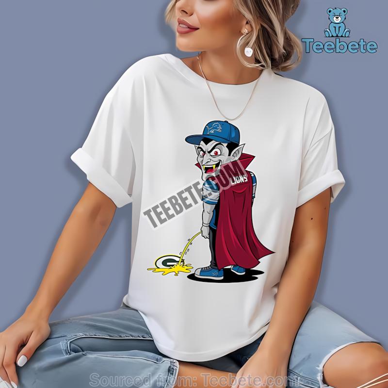 Detroit Lions Dracula Chicago Bears Rivalry Shirt