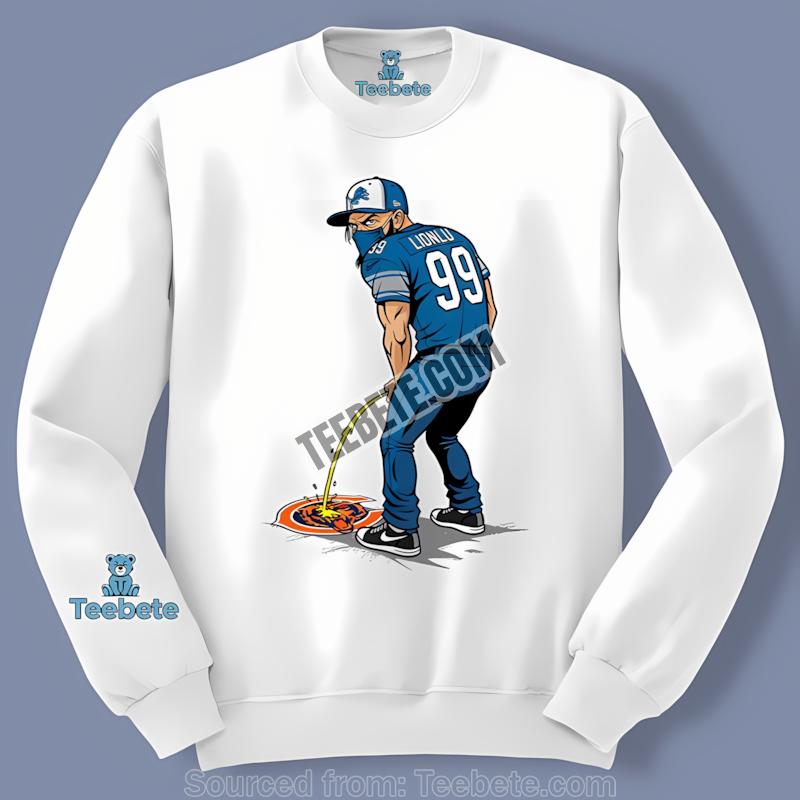 Detroit Lions Hannibal Lecter Chicago Bears Rivalry Long Sleeve Detroit Lions Hannibal Lecter Chicago Bears Rivalry Long Sleeve