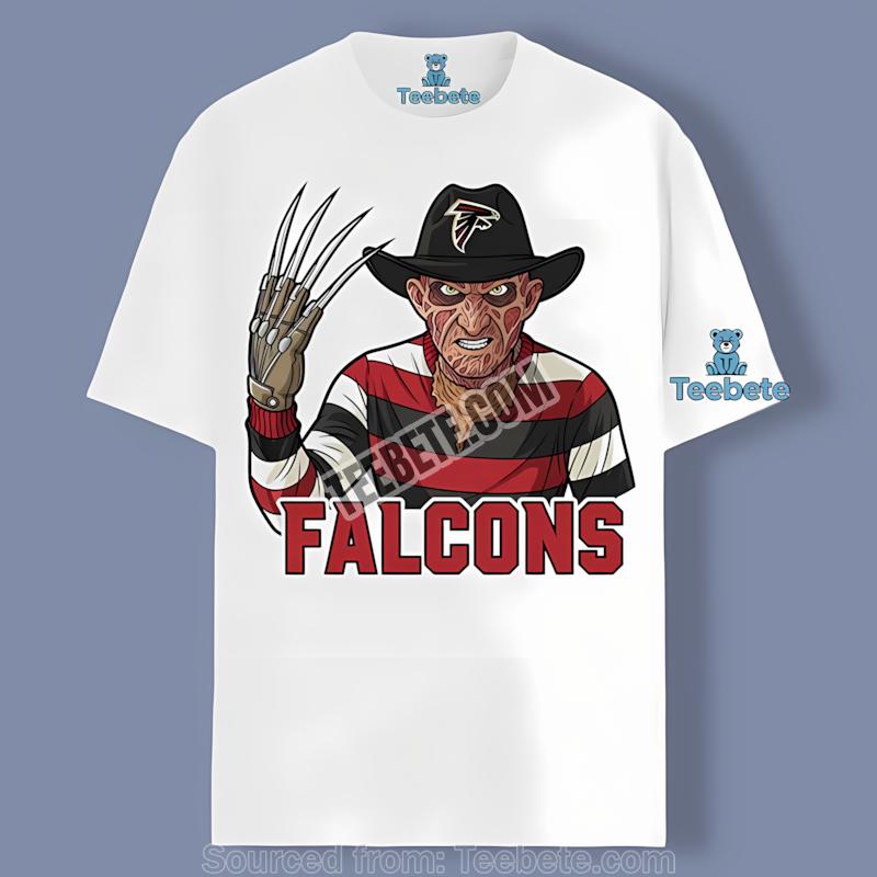 Freddy Krueger Halloween Atlanta Falcons Tshirt