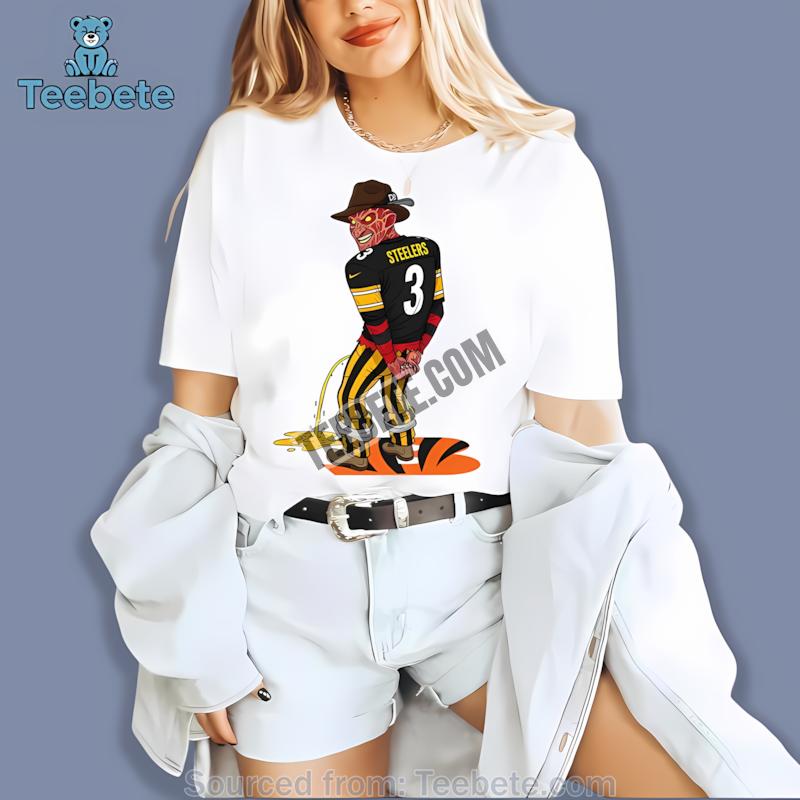 Freddy Krueger Vs Steelers Cincinnati Bengals Rivalry Shirt