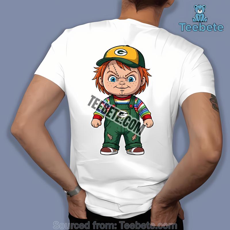 Green Bay Packers Bluey Vampire Funny Shirt