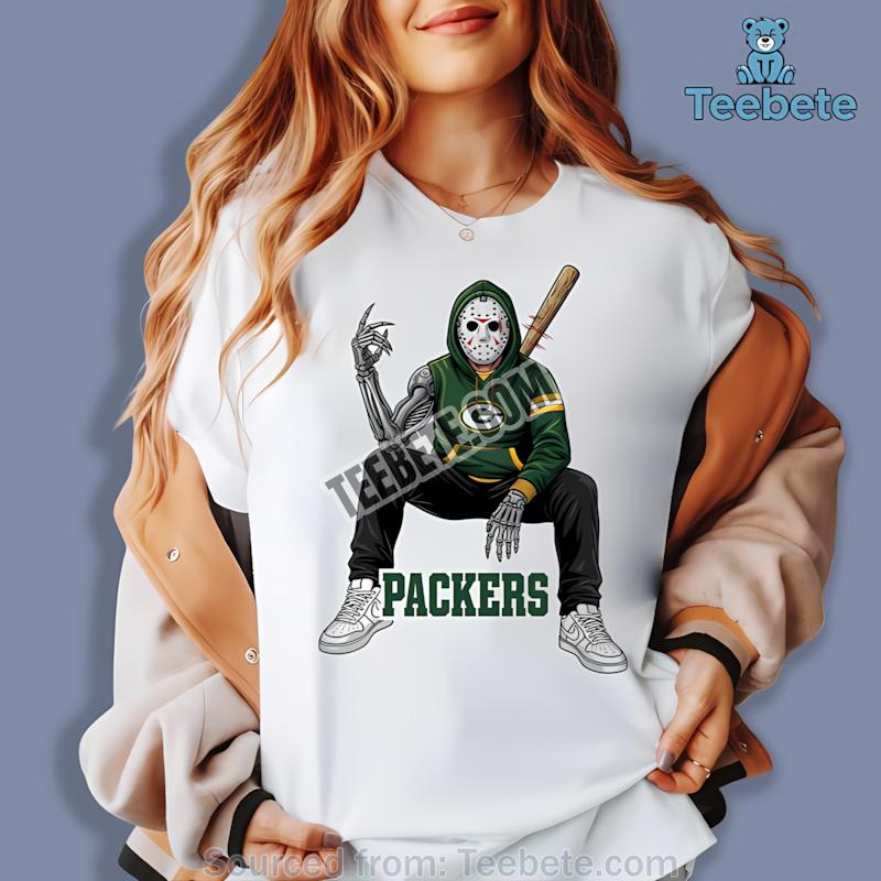 Green Bay Packers Jason Voorhees Street Halloween Trendy Shirt