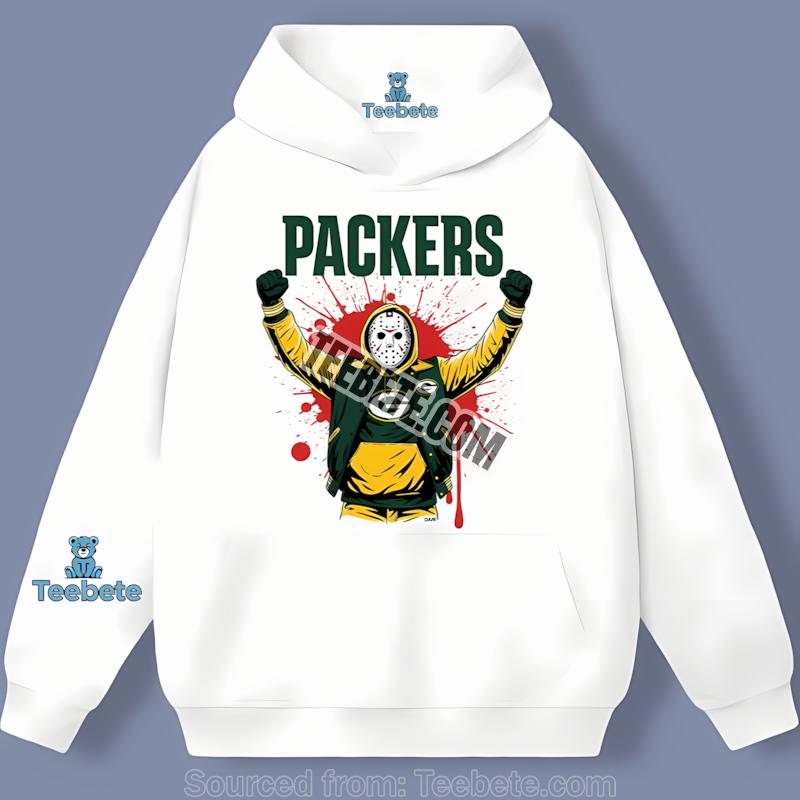 Green Bay Packers Jason Voorhees Victory Halloween Color Hoodie Green Bay Packers Jason Voorhees Victory Halloween Color Hoodie