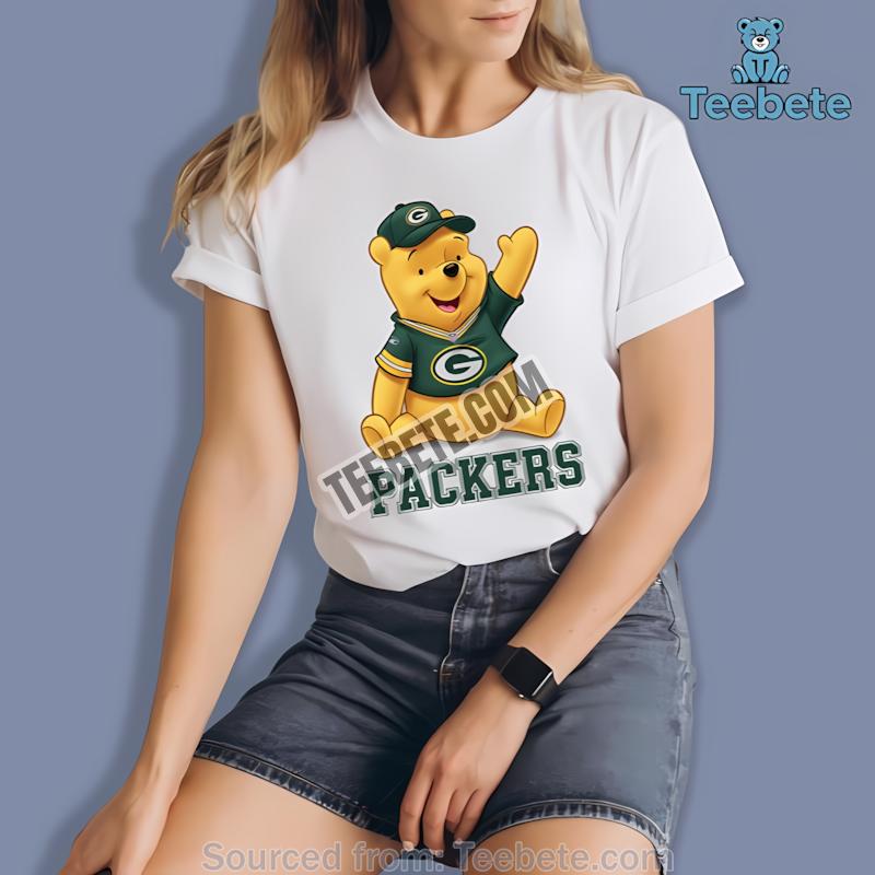 Green Bay Packers Winnie The Pooh Football Team Spirit Shirt