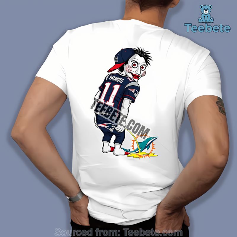 Halloween New England Patriots Billy Puppet Miami Dolphins Rivalry Shirt