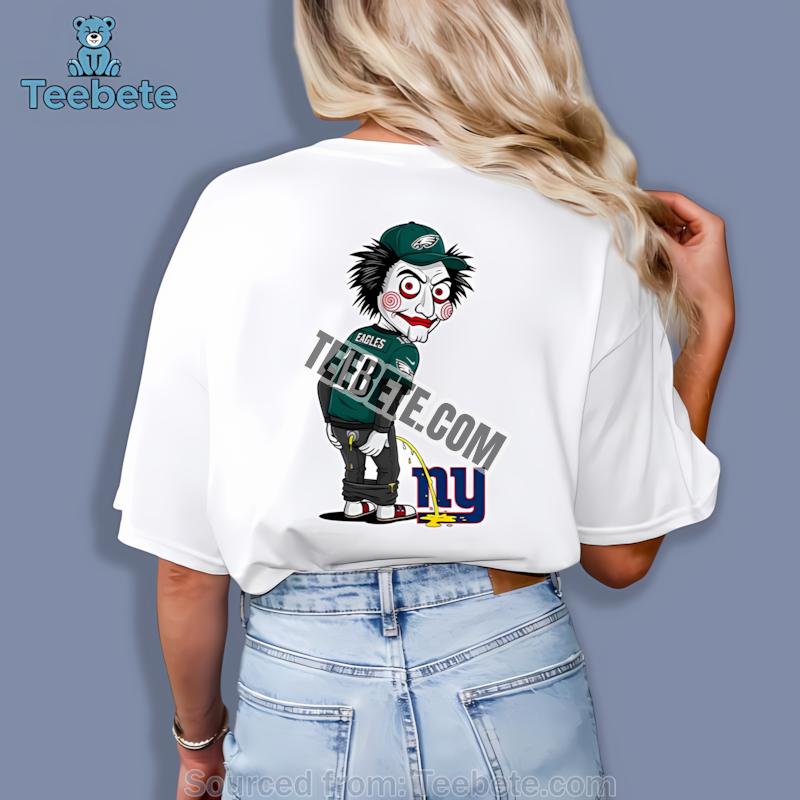 Halloween Philadelphia Eagles Billy Puppet Giants Rivalry Shirt