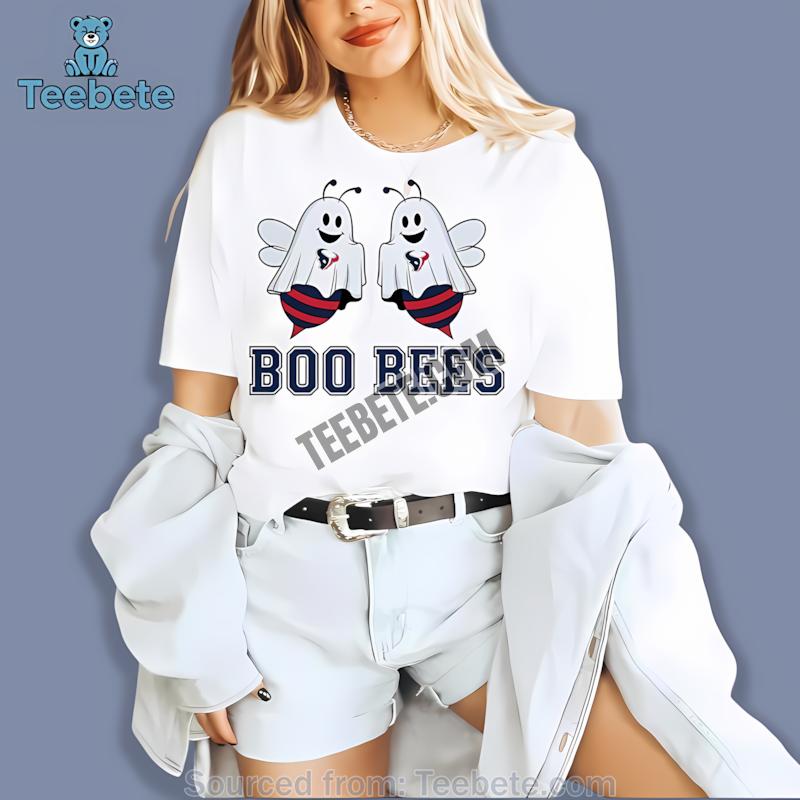 Houston Texans Boo Bees Funny Halloween Shirt