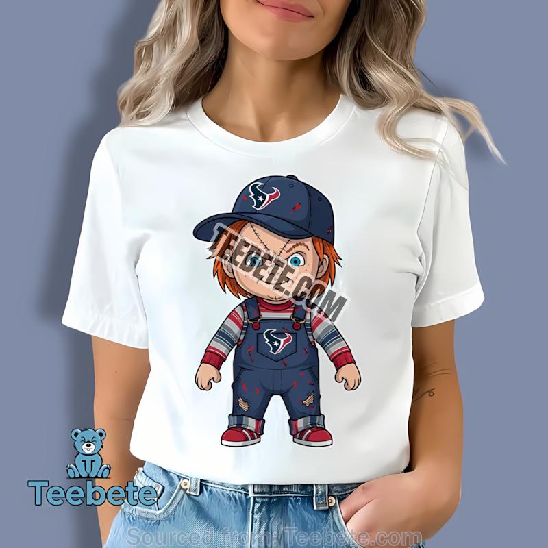 Houston Texans Chucky Killer Halloween Horror Shirt
