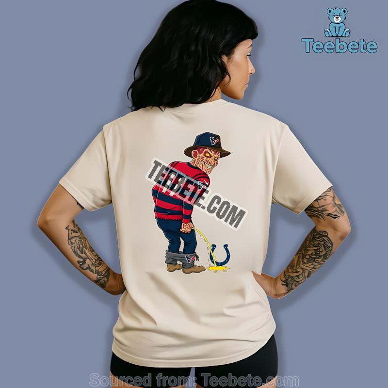 Houston Texans Freddy Krueger Vs Colts Rivalry Shirt