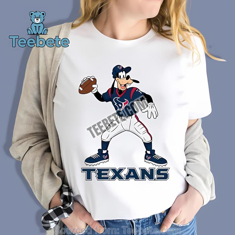Houston Texans Goofy Football Quarterback Shirt