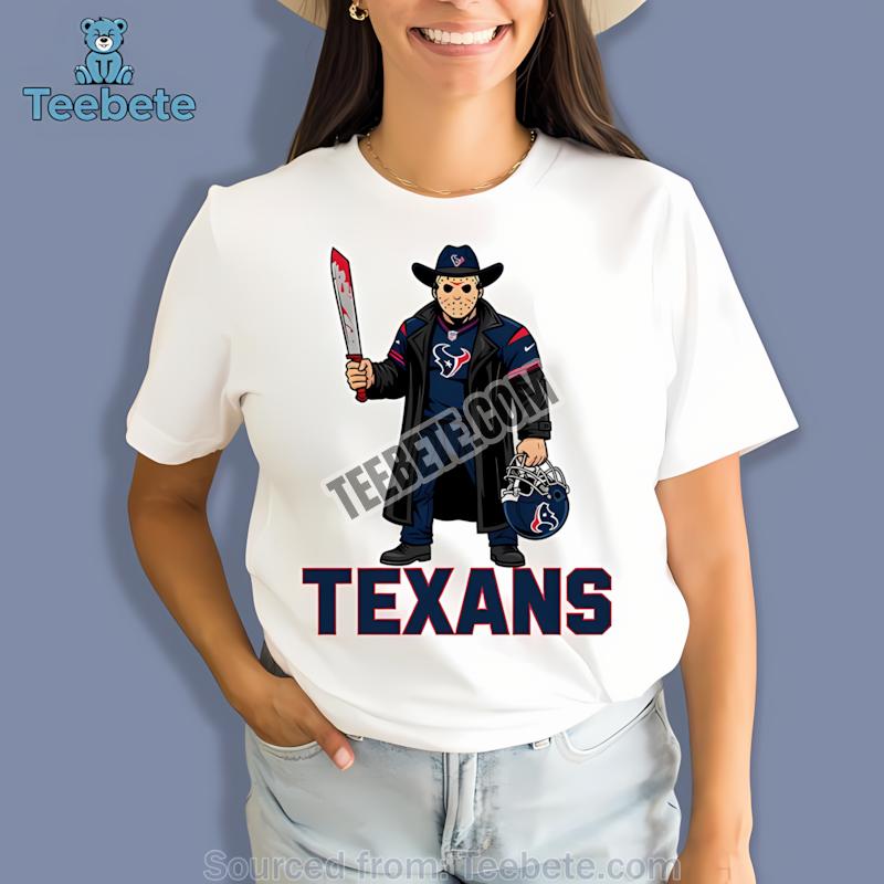 Houston Texans Jason Voorhees Halloween Horror Shirt