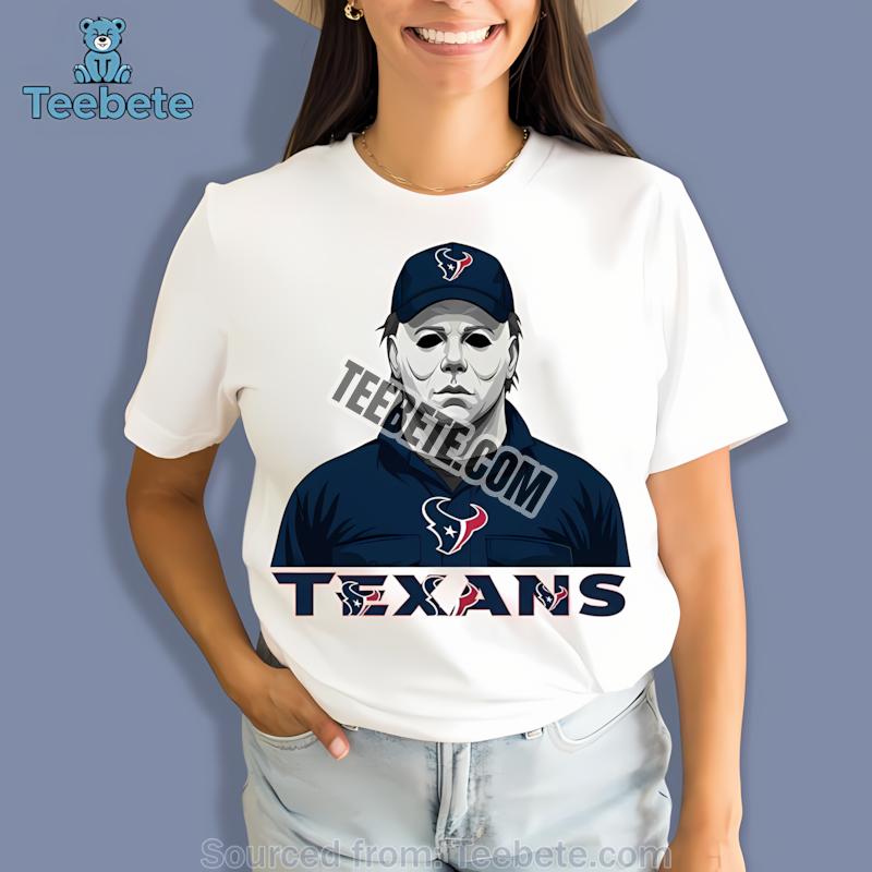 Houston Texans Michael Myers Spooky Halloween Shirt