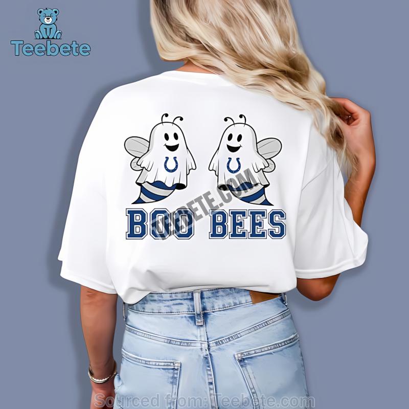 Indianapolis Colts Boo Bees Funny Halloween Shirt