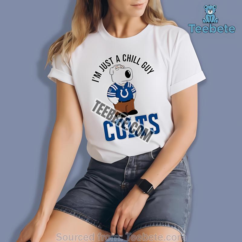 Indianapolis Colts Brian Griffin Chill Guy Football Shirt