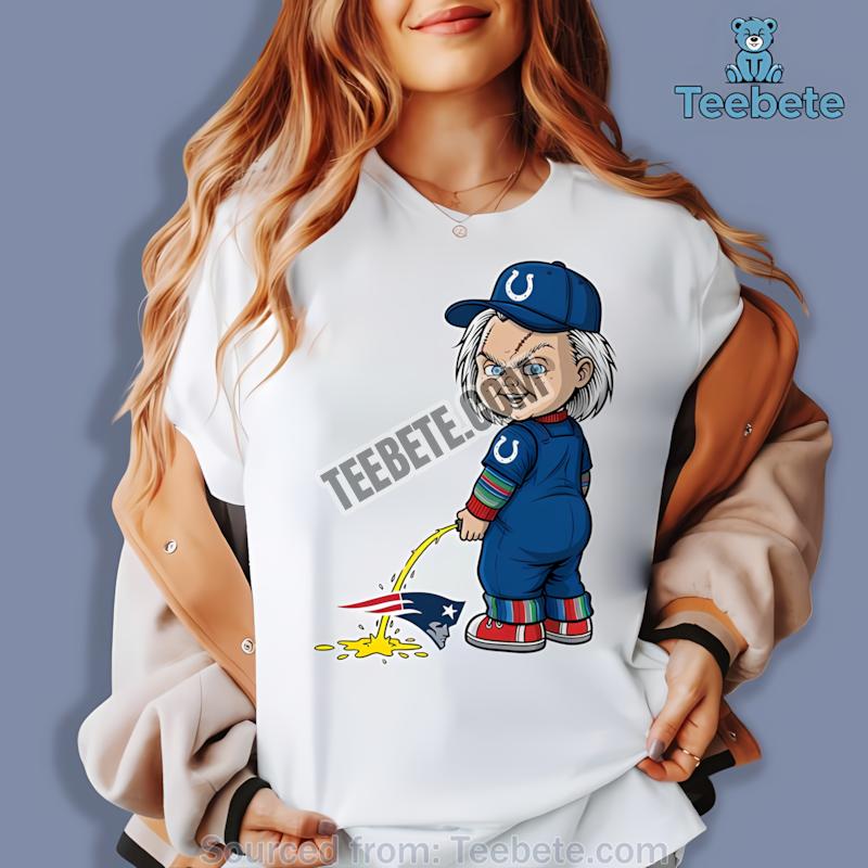 Indianapolis Colts Chucky Patriots Rivalry Horror Shirt