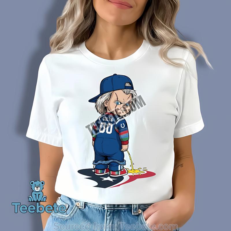 Indianapolis Colts Chucky Texans Rivalry Horror Shirt