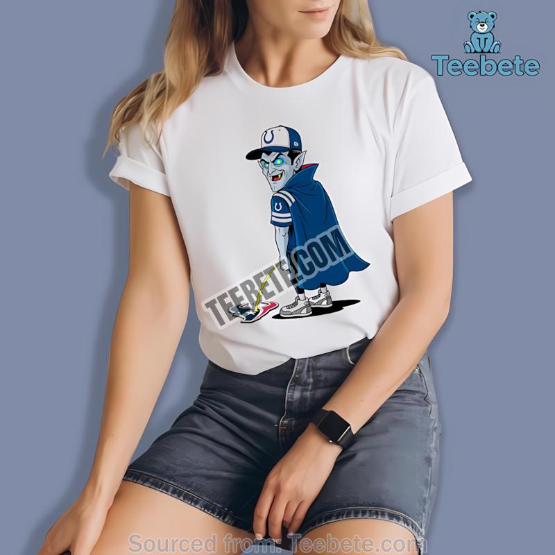 Indianapolis Colts Dracula Texans Rivalry Halloween Shirt