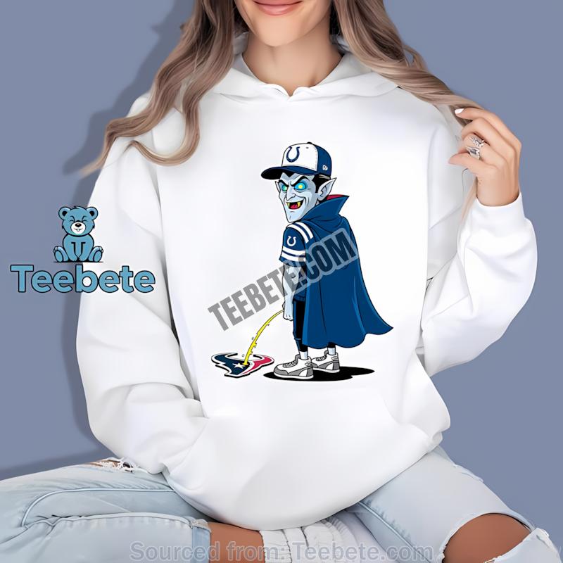 Indianapolis Colts Dracula Texans Rivalry Halloween Hoodie Indianapolis Colts Dracula Texans Rivalry Halloween Hoodie