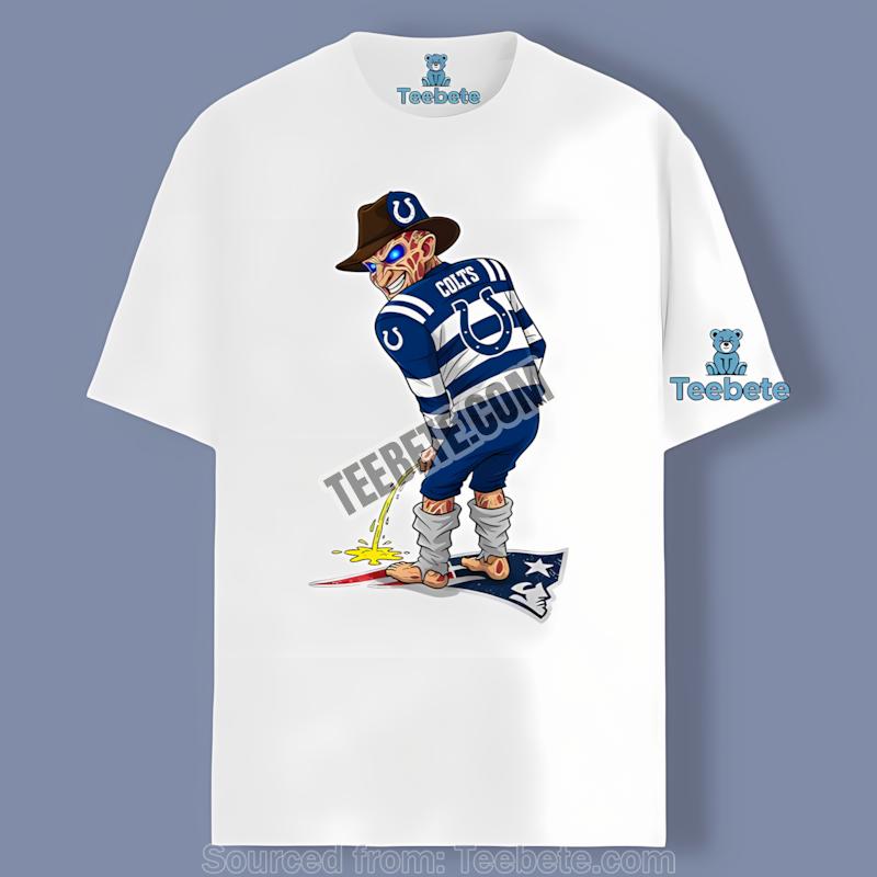 Indianapolis Colts Freddy Krueger Patriots Rivalry Shirt