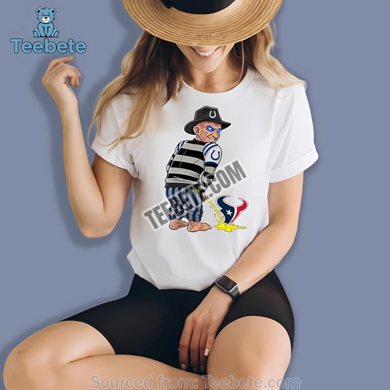 Indianapolis Colts Freddy Krueger Texans Rivalry Shirt