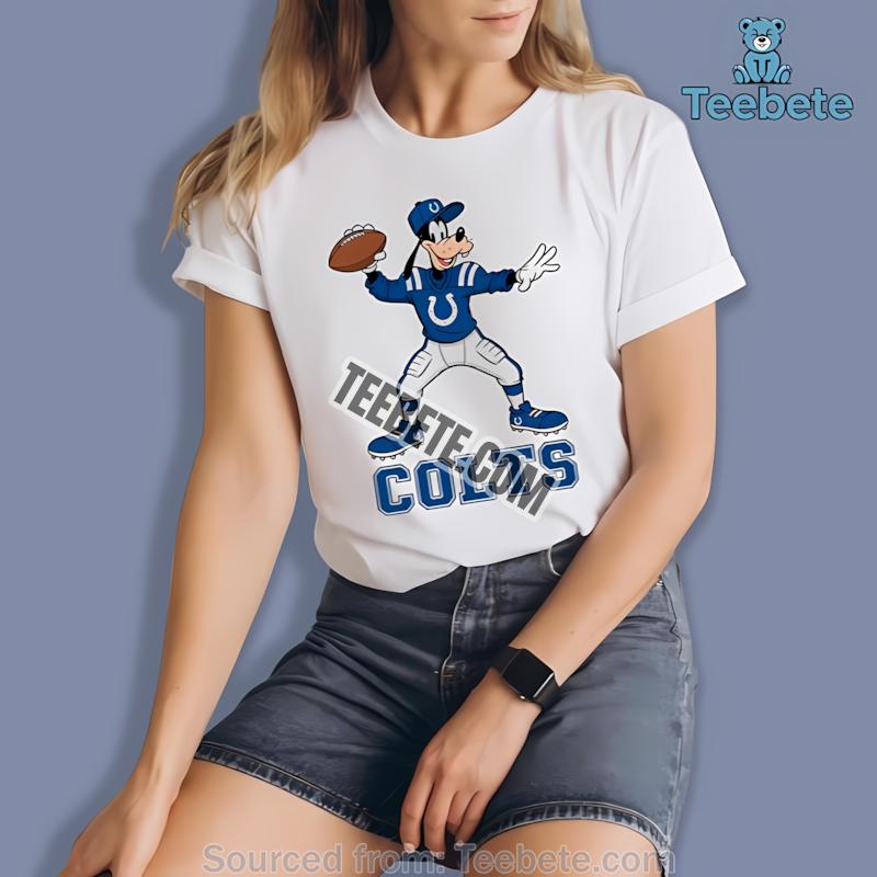 Indianapolis Colts Goofy Football Quarterback Shirt