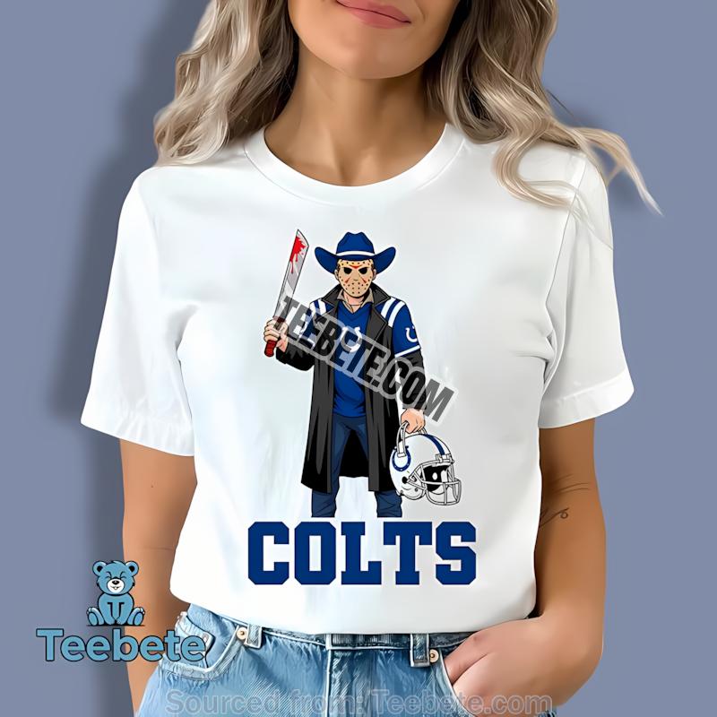 Indianapolis Colts Jason Voorhees Halloween Horror Shirt