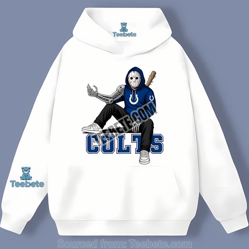 Indianapolis Colts Jason Voorhees Street Halloween Hoodie Indianapolis Colts Jason Voorhees Street Halloween Hoodie