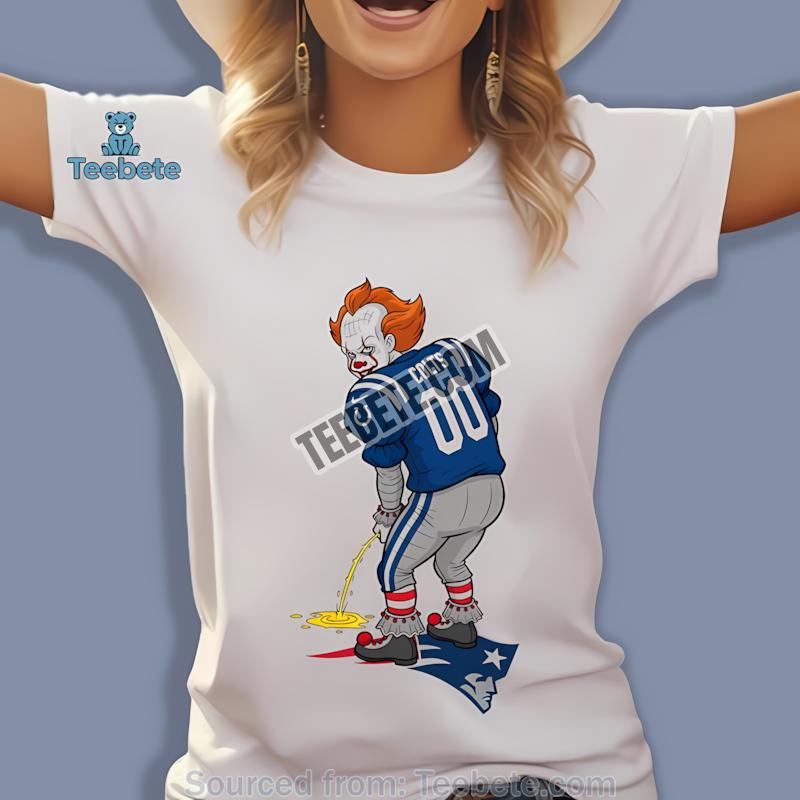 Indianapolis Colts Pennywise Patriots Rivalry Halloween Shirt