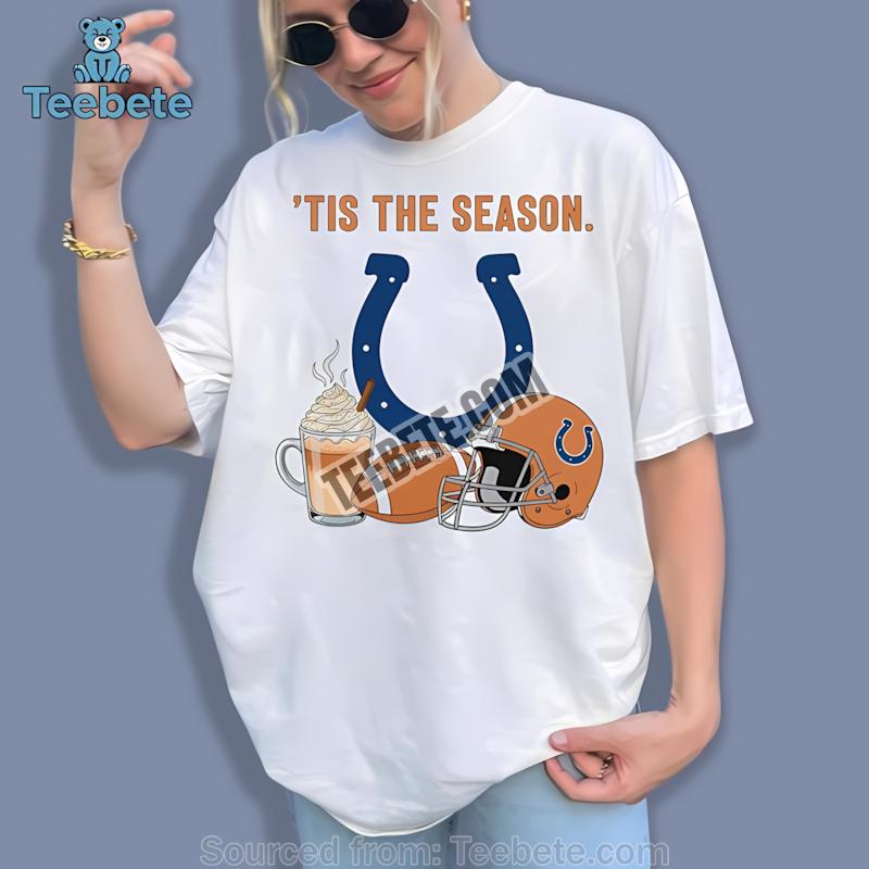 Indianapolis Colts Pumpkin Spice Fall Football Shirt