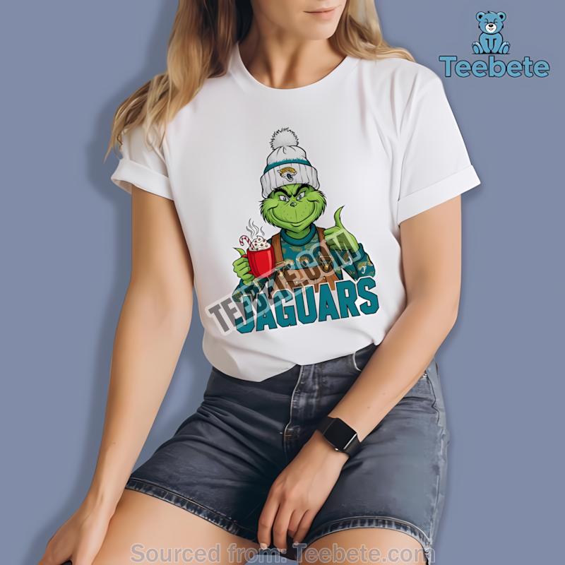 Jacksonville Jaguars The Grinch Winter Hot Cocoa Holiday Shirt