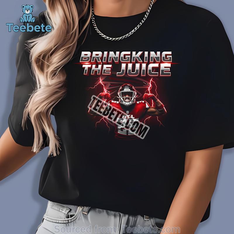James Pearce Jr Bringing The Juice Atlanta Falcons Shirt