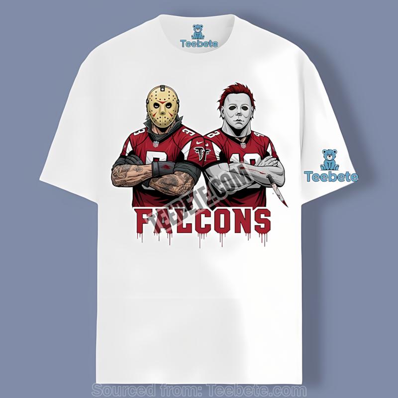 Jason Voorhees Michael Myers Horror Atlanta Falcons Tshirt