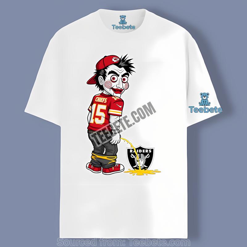 Kansas City Chiefs Billy Puppet Vs Raiders Rivalry Retro Shirt