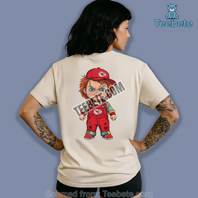 Kansas City Chiefs Chucky Killer Halloween Womens Shirt