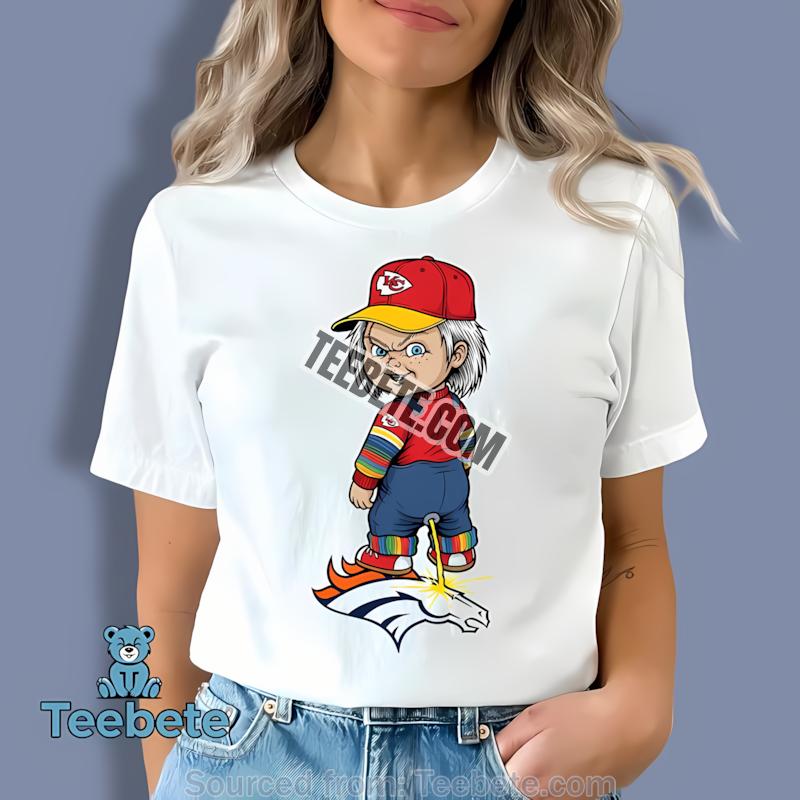 Kansas City Chiefs Chucky Vs Denver Broncos Rivalry Custom Shirt