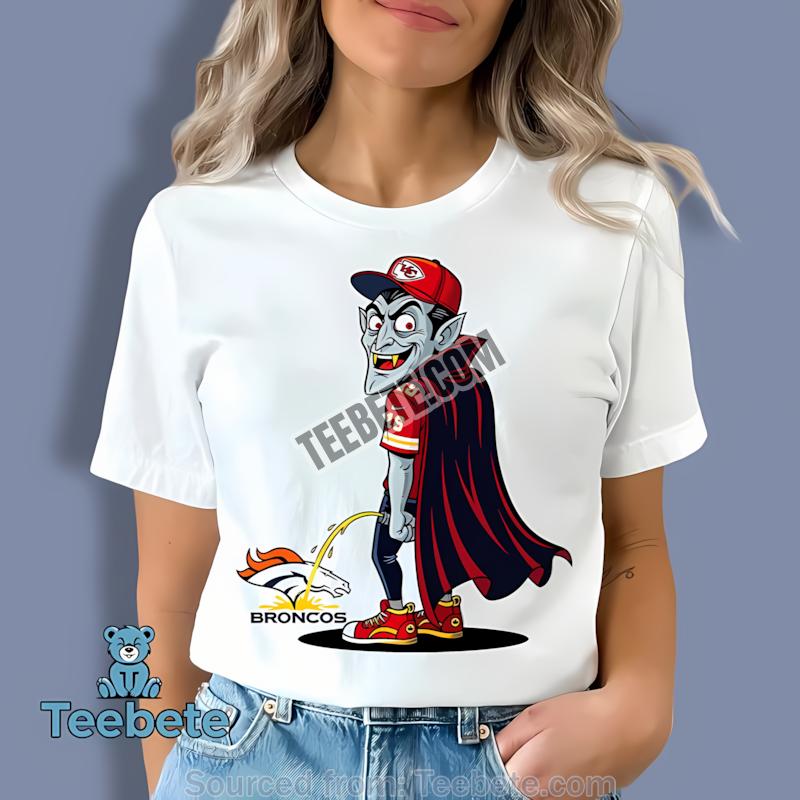Kansas City Chiefs Dracula Vs Denver Broncos Rivalry Regular Shirt
