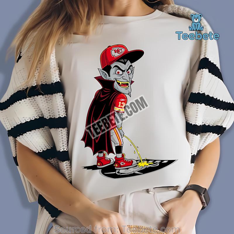 Kansas City Chiefs Dracula Vs Raiders Rivalry Mens Shirt